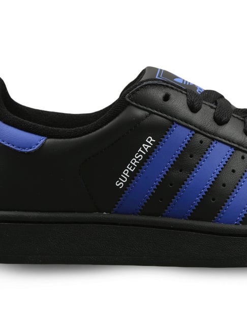 Adidas Originals Men's SUPERSTAR II Black Sneakers