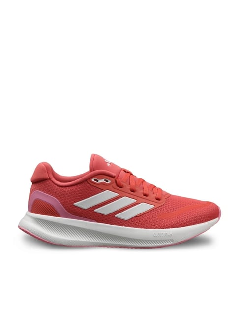 Adidas Women's RUNFALCON W Red Running Shoes