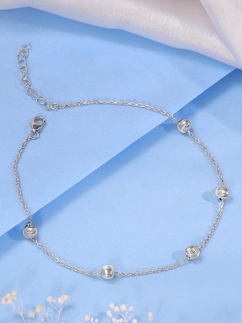GIVA 925 Sterling Silver Anklets for Women