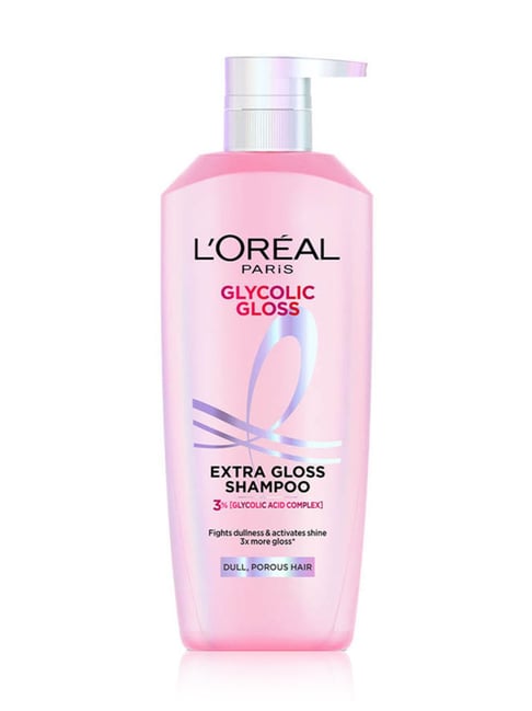 L Oreal Paris Glycolic Gloss Shampoo for 3x shine - 650 ml