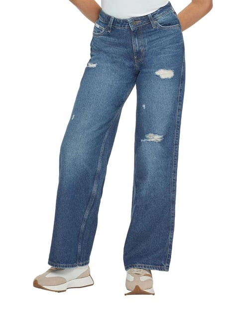 Guess Jeans G11 Blue Relaxed Fit Basic Denim Jeans