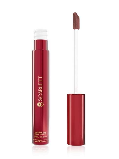 Scarlett Cosmetic Luxe Silk Kiss Liquid Lipstick Cimani - 4 gm-picture-47