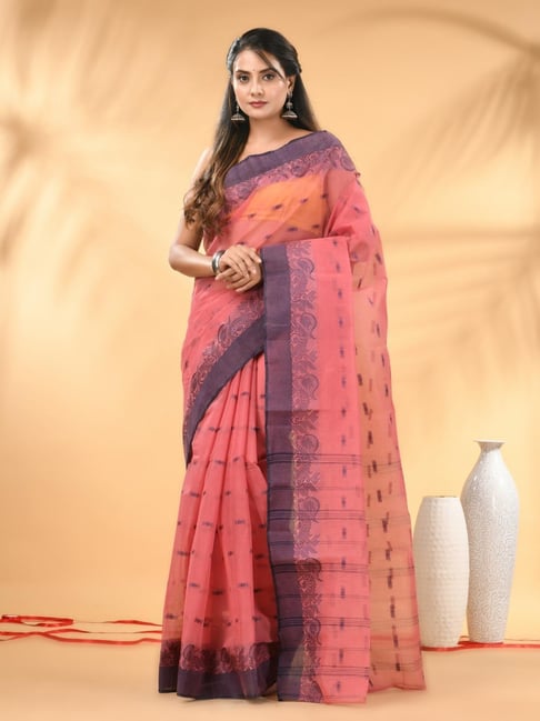Charukriti Peach Embellished Saree-picture-12