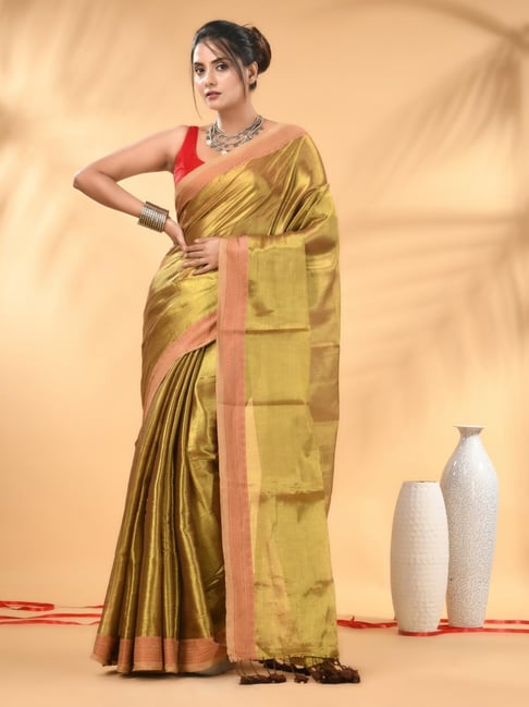 Charukriti Gold Embellished Saree-picture-20