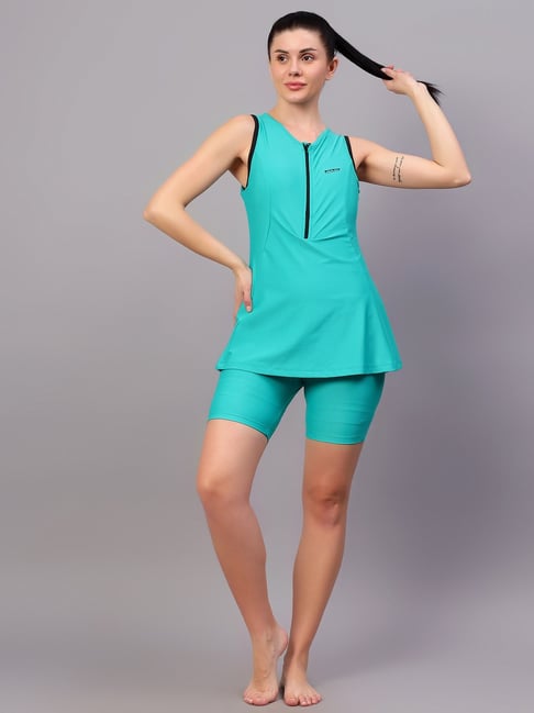 Viva Swimming Airforce Solid Swimsuit