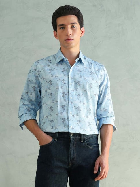 Arrow Newyork Men Slim Fit Smart Printed Shirt