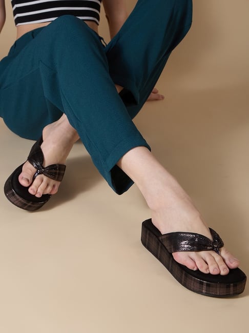 Inc.5 Women's Black Casual Sandal-picture-25