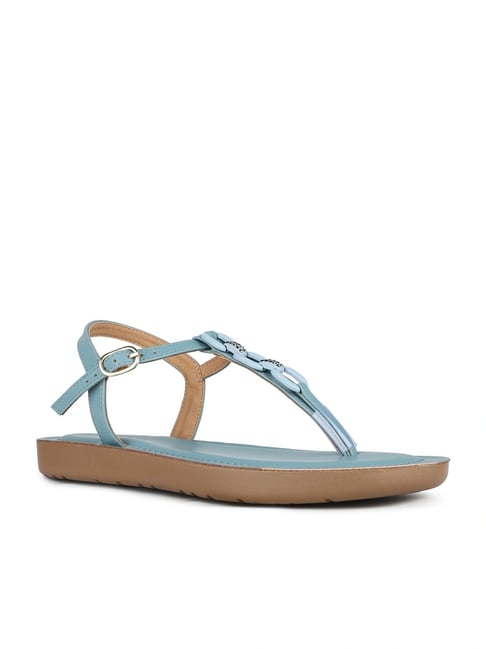 Inc.5 Women's Blue T-Strap Sandals-picture-42