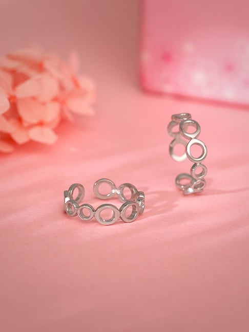 GIVA 925 Sterling Silver Toe-Rings for Women