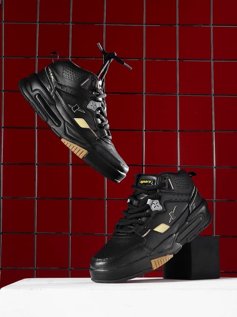 Sparx Men's Black Sneakers-picture-20