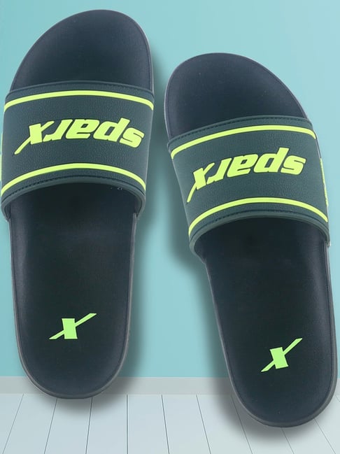 Sparx Men's Green Slides-picture-23