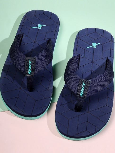Sparx Men's Blue Flip Flops