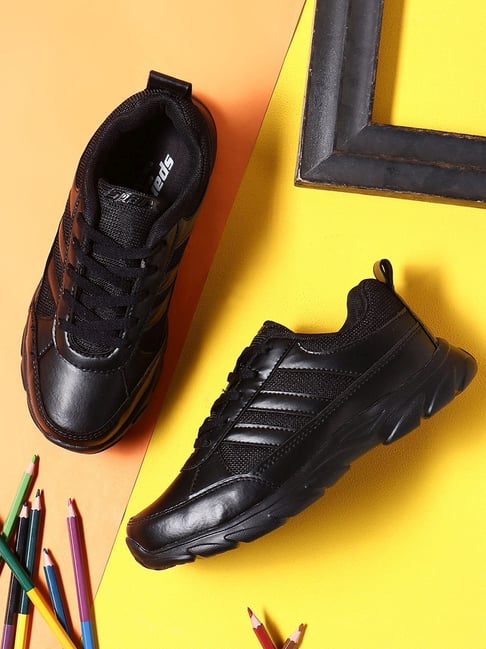 Sparx Kids Black Running Shoes