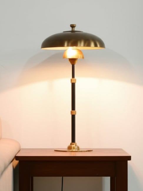 Kridha Living Gold Iron Brass Dome Lamp