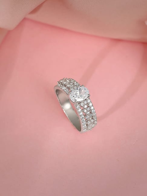 GIVA 925 Sterling Silver Ring for Women