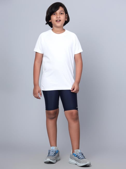 Vector X Boys Navy Regular Fit Shorts