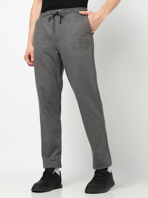 GAP Grey Regular Fit Solid Joggers