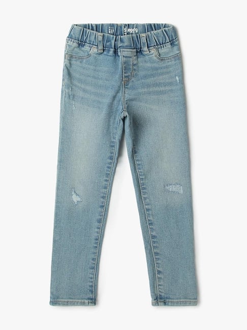 GAP Girls Ltblue Solid Jeans-picture-28