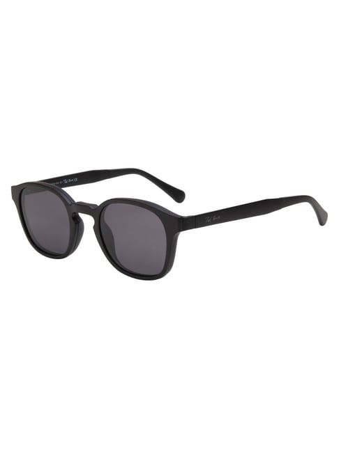 Ted Smith Black Polarized Square Unisex Clip On Frames Clip On Sunglasses-picture-48