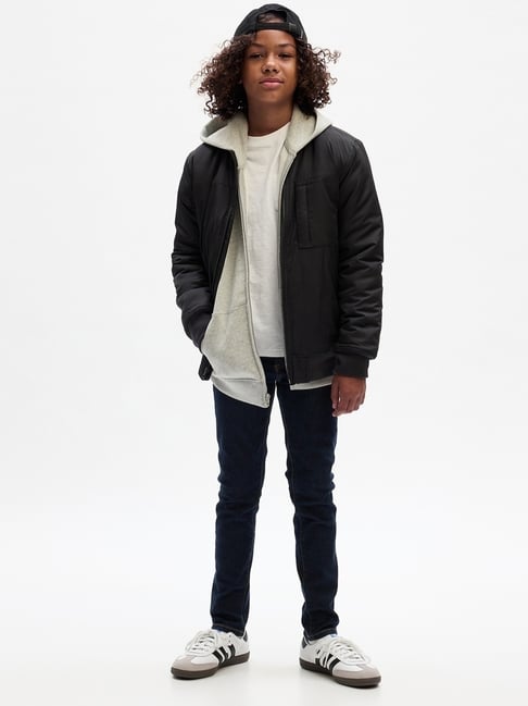 GAP Boys Navy Solid Jeans