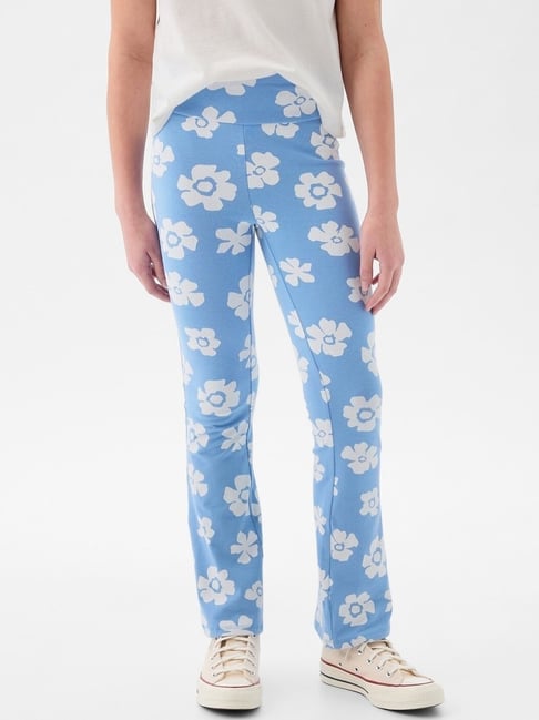 GAP Girls Multi Cotton Floral Leggings