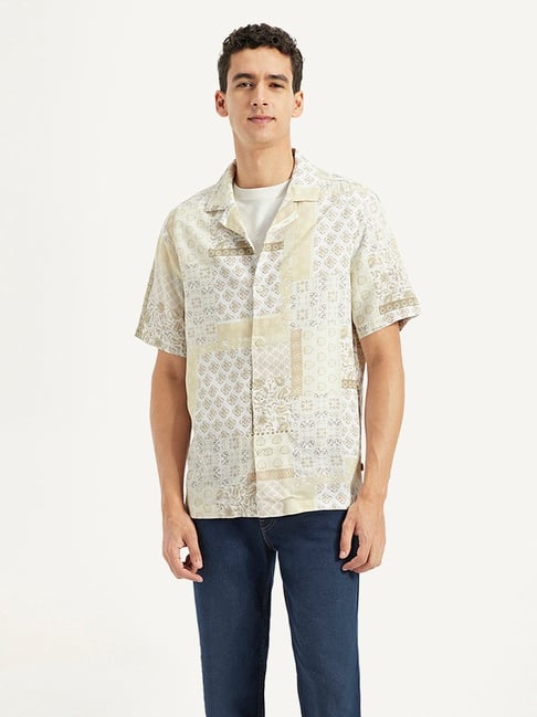 Levi's White Relaxed Fit Printed Shirt-picture-34