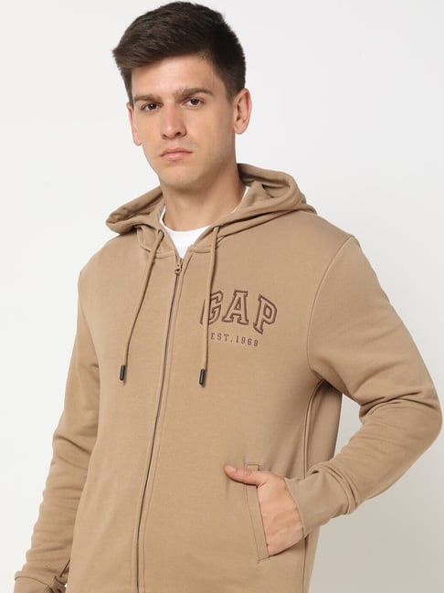 GAP Regular Fit Embroidered Hoodie