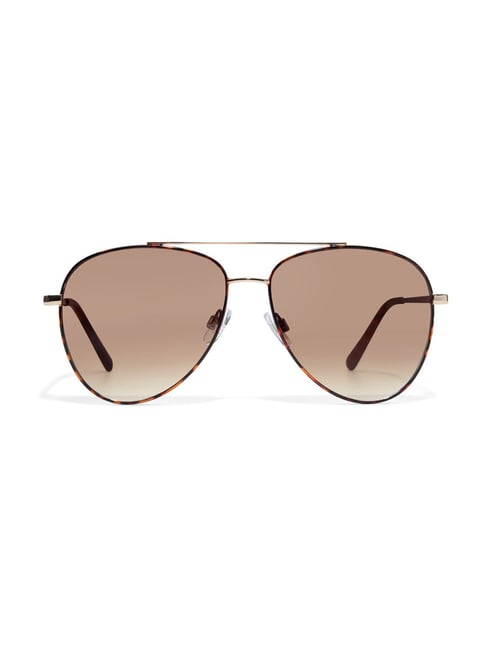 ALDO Brown Aviator Sunglasses for Women