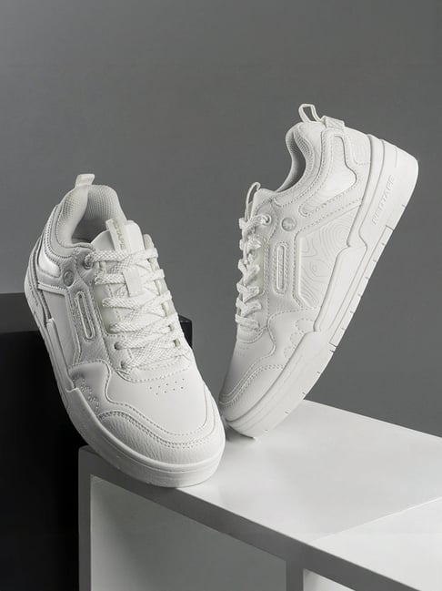 Red Tape Women's Slam Dunk Classics Ivory Casual Sneakers