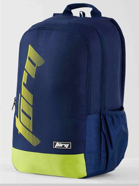 Wildcraft Torq Poseidon Blue Printed Backpack