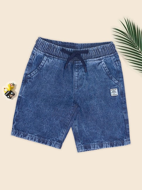 Pantaloons Junior Boys Clear Sky Shorts-picture-12