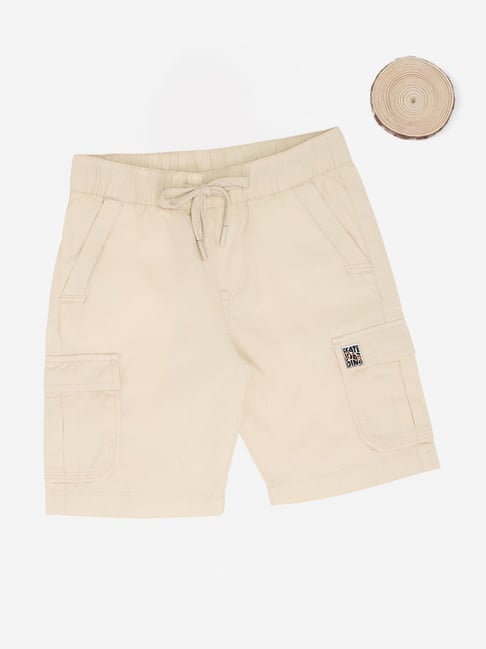 Pantaloons Junior Boys Parchment Shorts-picture-17