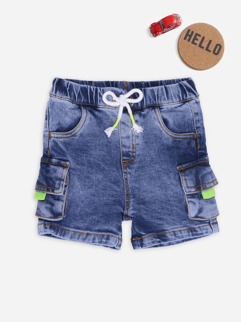 Pantaloons Baby Infant Boys Bluestone Shorts