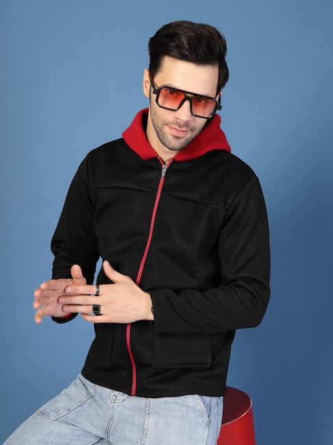 Rigo Black Regular Fit Solid Jacket-picture-38