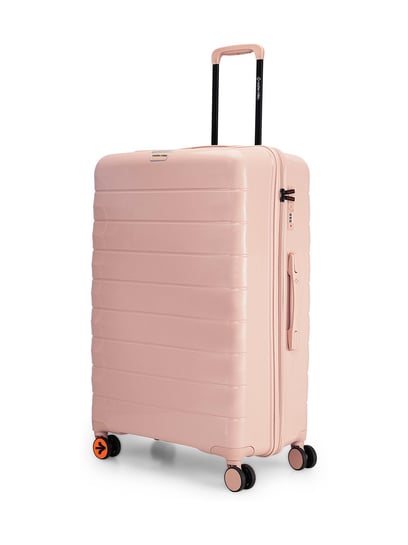 Buy Nasher Miles Vienna d Check-in Luggage Peach 75cm Online At