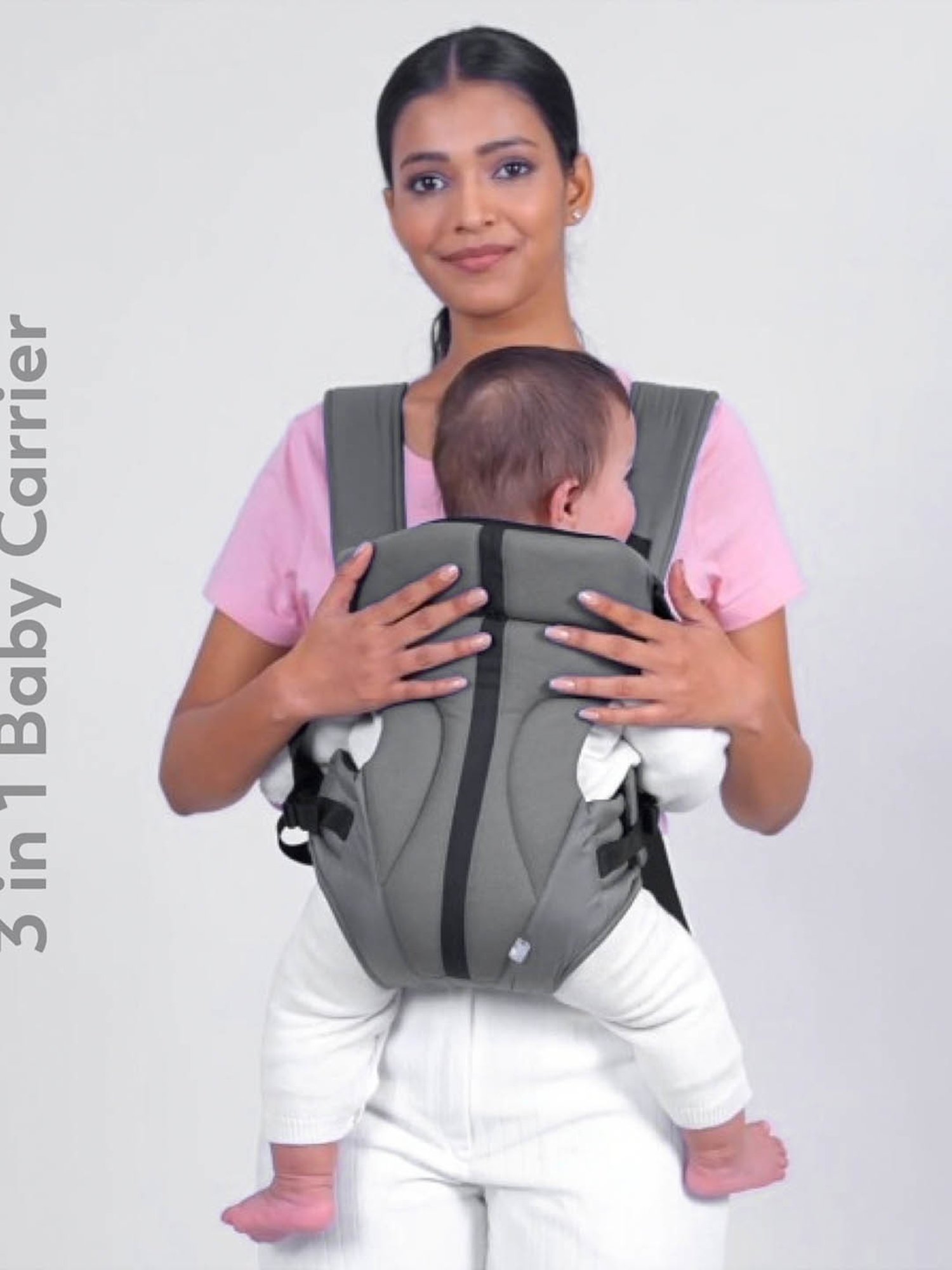 Buy MiArcus Baby Carrier with Adjustable Strap & Foldable HeadRest