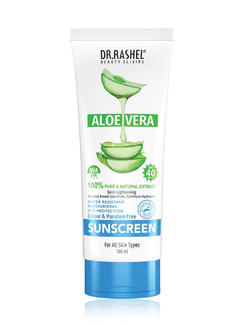 Buy Dr.Rashel Aloe Vera Sunscreen with Natural Extract - 100 ml Online At  Best Price @ Tata CLiQ