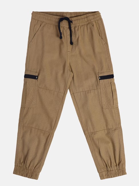 Miniklub Boys Beige Regular Fit Pants