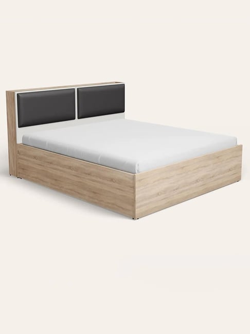 Godrej Interio Upmods Electra Engineered Wood Queen Box Bed - Sonoma Oak & White - Knock Down-picture-18