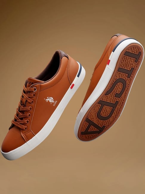 U.S. Polo Assn. Men's ANTON 4.0 Brown Sneakers-picture-31