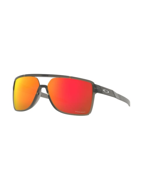 Oakley Red UV Protection Aviator Sunglasses for Men