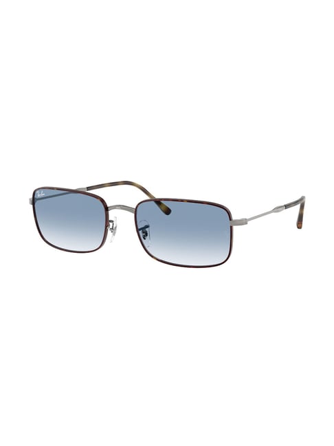 Ray-Ban Blue Gradient Rectangular Unisex Sunglasses-picture-15