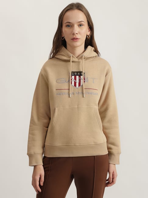 GANT Beige Embroidery Sweatshirt-picture-36