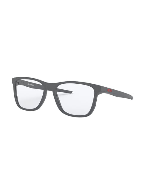 Oakley Grey Round Eye Frames for Men