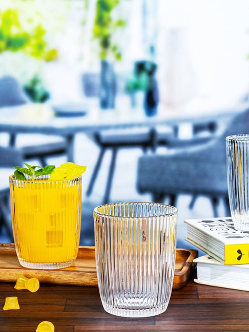 Goodhomes Clear Glass Tumbler - Set of 6 (310 ml)-picture-23