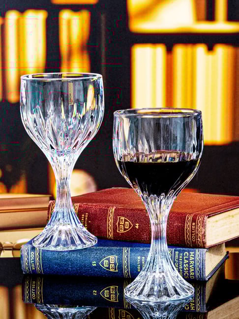 Goodhomes Clear Wine Glass - Set of 6 (290 ml)-picture-39