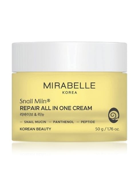mirabelle MIRABELLA Korea Snail Miin Repair All In One Cream - 50 gm-picture-35
