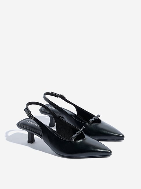 Her lip to Bit Slingback Mules Her lip to Bit Slingback