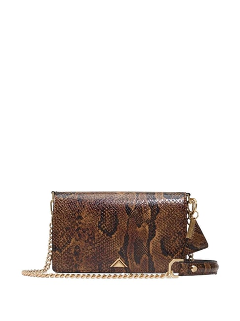 Aldo Brown Animal Effect Cross Body Bag-picture-14