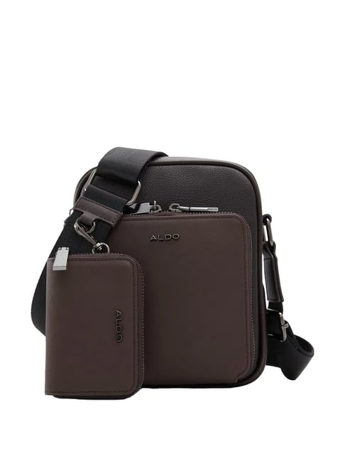 Aldo Crossbody Bags Snapshot Bag Aldo Aldo Dark Brown Cross Body Bag